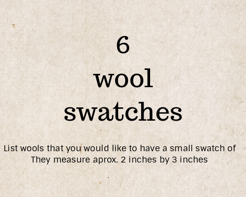 WOOL SWATCHES